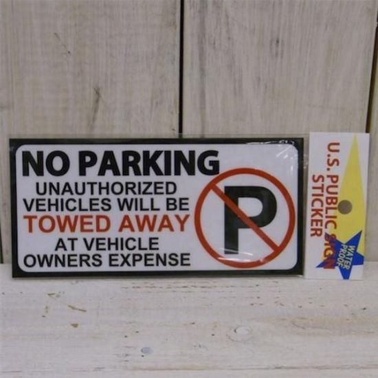 ƥåPUBLIC SIGN STICKER (PS-02 ֶػ) ǥ Х ꥫ󻨲 ꥫ