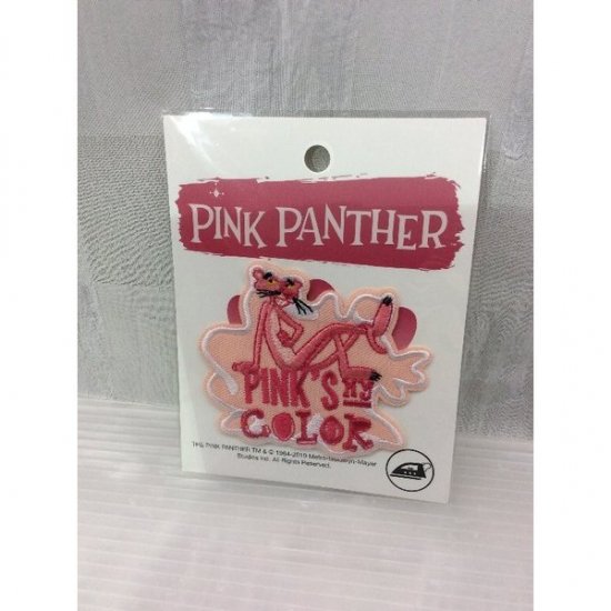 アイロンワッペン ピンクパンサー ワッペン パッチ Pink Panther PP-04