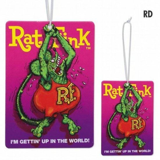 åȥե Rat Fink  եåʡRatFink Air Freshener (RAF568:RD)ꥫ Ứ 졼