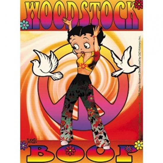 ベティーちゃん　ベティブープBetty Boop　レトロカード　 ウッドストック