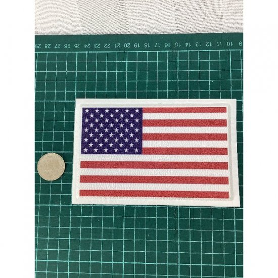 Usa フラッグ 星条旗 浮き出る ステッカー Diy 壁紙シール Deco Sign Sticker アメリカ国旗 アメリカ アメリカン雑貨 アメリカ雑貨 アメ雑 ちゃんぷ