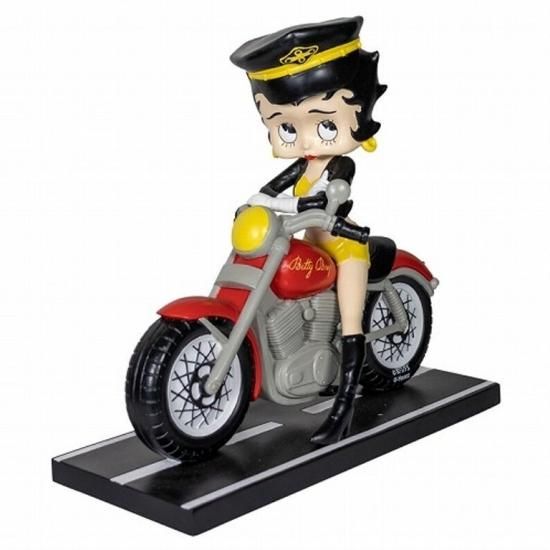 ベティーちゃん ベティブープBetty Boop レジン製フィギュア（バイカー