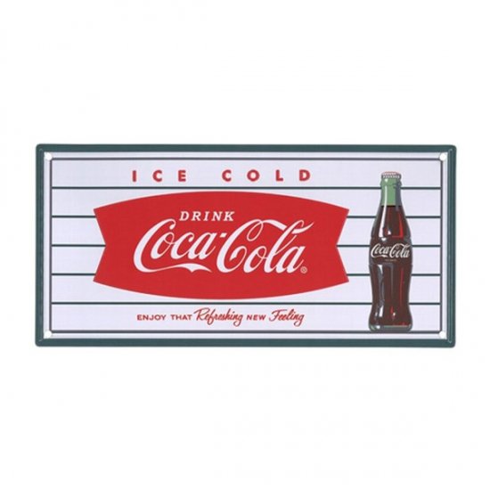 Coca-Cola TIN PLATE (PJ-SE01Fish)