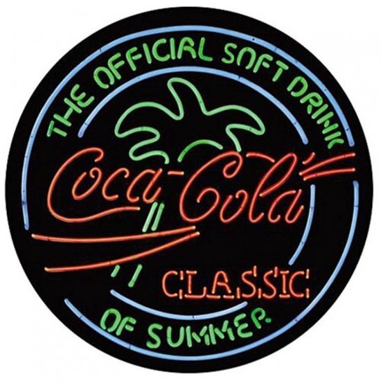  COKE Coca-Cola åƥ  Coke Neon Round MS2426黨 ꥫ󻨲