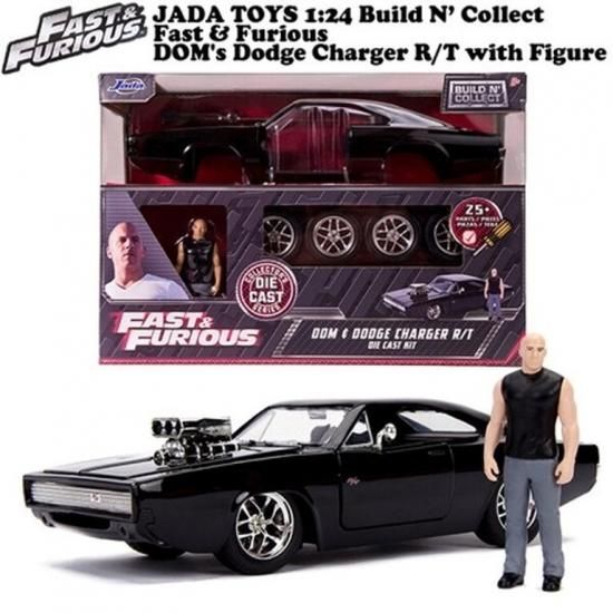 1:24 ワイルドスピードダイキャストカー DOM's Dodge Charger R/T w