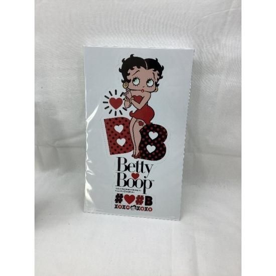 ベティーちゃん（B・B） Betty Boop　ラージ サイズ ダイカット ステッカー（BB-ST-003C）