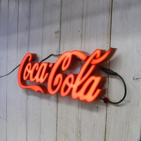 コカコーラ COKE LEDミニレタリングサイン PJ-LED03 コーラ雑貨