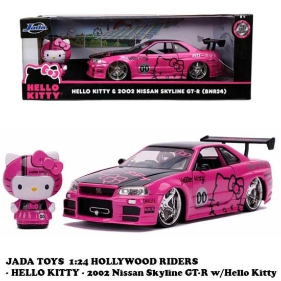 ϥƥߥ˥1:24 HELLO KITTY 2002 Nissan Skyline GT-R ߥ˥ǥ륫㥹