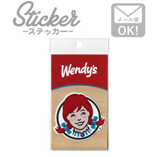 ǥ WENDY'S STICKER ƥåʥWEN-001
