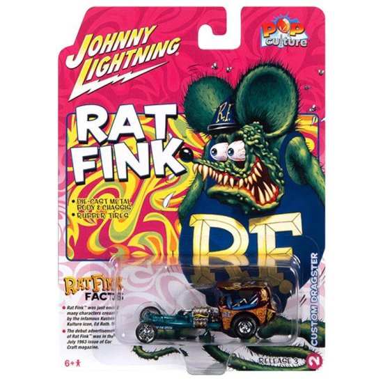 åȥե󥯡ߥ˥1:64 Rat Fink Custom Dragster