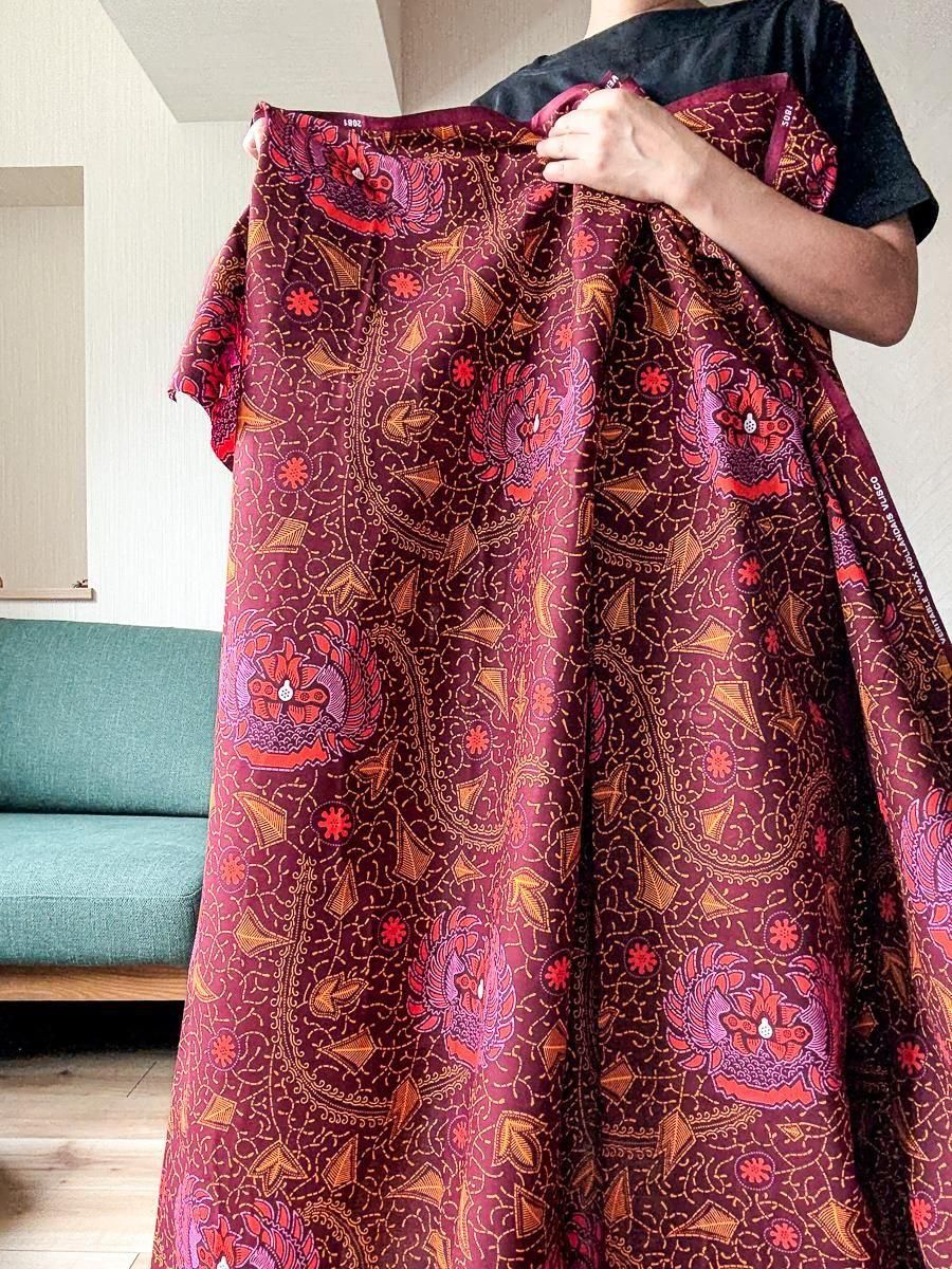 地下足袋 アフリカ布　パーニュ　柿渋　渦巻き　２３ｃｍ　７枚こはぜ　アーシング 地下足袋 アフリカ布 パーニュ 柿渋 渦巻き 25cm 7枚こはぜ