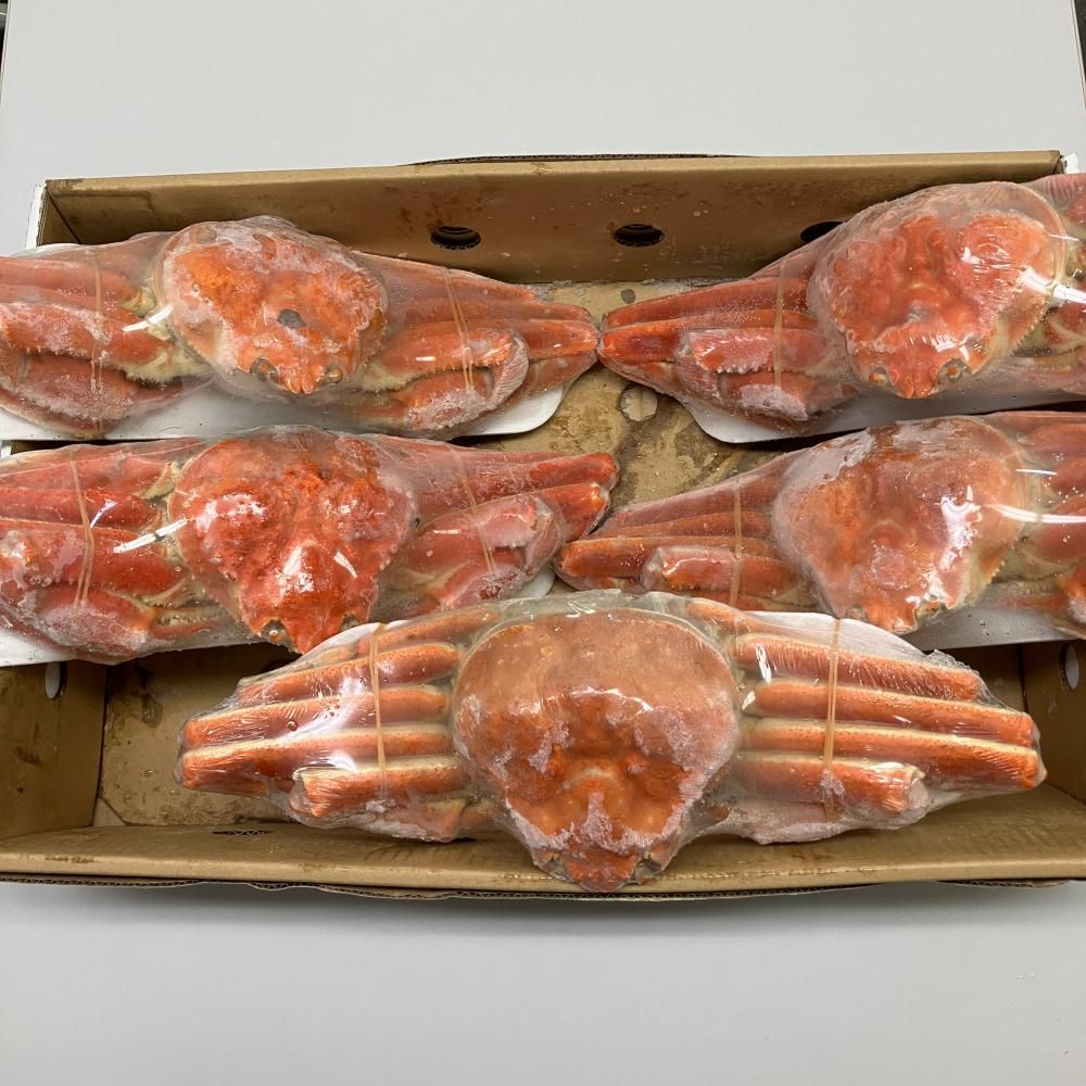 冷凍ゆでがに 5層　ボイル冷凍　専用 ボイル本ずわいがに 食べやすいビードロカット 約1kg（NET800g