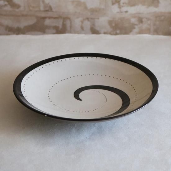 小石原焼　約22cm 7枚 小石原焼 小石原焼き 7寸皿 21.5cm～22cm マルワ窯 陶器3カラー