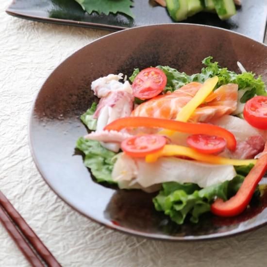 プレート皿 ワンプレート皿 高取焼 高取焼き 中皿 21cm 高取焼