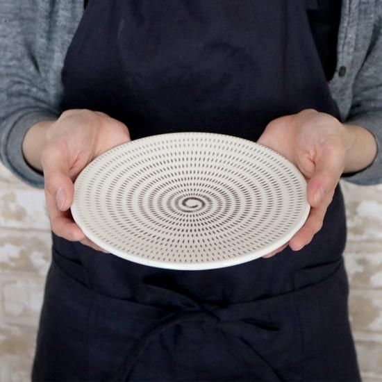 小石原焼 小石原焼き ソーサー 受け皿 飛び鉋 早川窯元 陶器