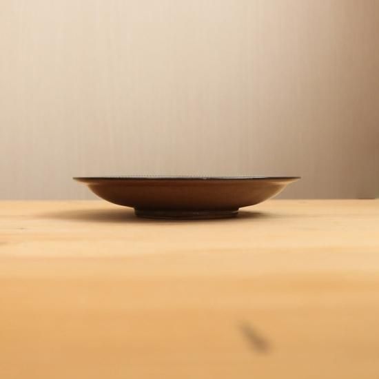 小石原焼 小石原焼き 5寸皿 飛び鉋 15.5cm 2カラー 森喜窯 森山健治