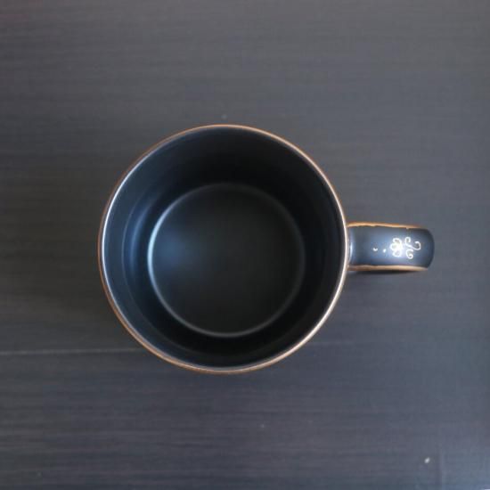 （Ｕ) タイ　ベンジャロン焼きコーヒーカップ(2客) マグカップ コーヒーカップ ベンジャロン焼き ベンジャロン焼