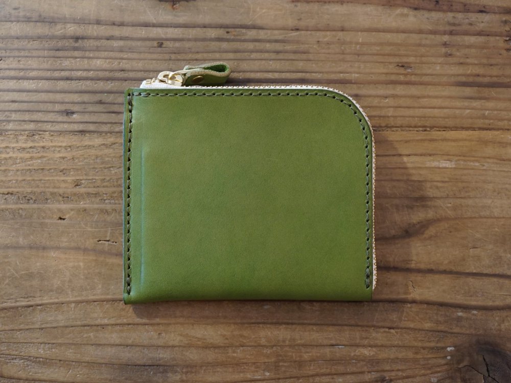 Piazza short wallet Lime green / ԥ 硼ȥå ꥫ顼ȥ饤॰꡼