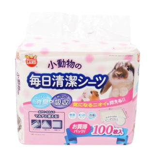 <img class='new_mark_img1' src='https://img.shop-pro.jp/img/new/icons1.gif' style='border:none;display:inline;margin:0px;padding:0px;width:auto;' />小動物の毎日清潔シーツ 100枚入