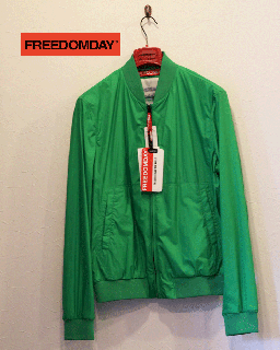 <strong>＜ 65％OFF ＞<br>【 FREEDOM DAY（フリーダムデイ）】</strong><br>ナイロンジップアップジャケット [ size：L ]