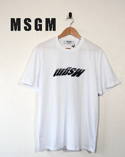 <strong>＜ 65％OFF ＞<br>【MSGM（エムエスジーエム）】</strong><br>半袖Tシャツ[ size：S]