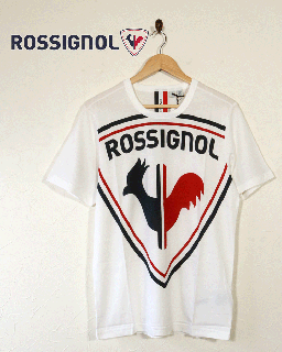 <strong>＜ 65％OFF ＞<br>【ROSSIGNOL（ロシニョール）】</strong><br>フロントロゴ半袖Tシャツ[ size：L]
