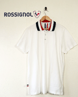 <strong>＜ 65％OFF ＞<br>【ROSSIGNOL（ロシニョール）】</strong><br>鹿の子半袖ポロシャツ[ size：XXL]
