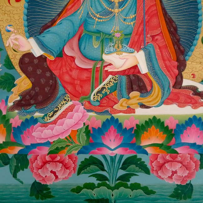 傑作 チベット仏画 パドマサンバヴァ 蓮華生 - SWAMI スワミ公式オンラインショップ