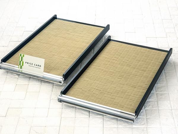 Medea 木製フローラルインレイ折りたたみトレイ ITALY たたみのトレイ