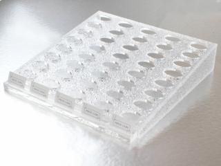 マカロンディスプレイトレー ホワイト＆ブラック2台セット マカロンディスプレイトレー ホワイト＆ブラック2台セット