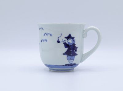 青花 神戸ロマン マグカップ