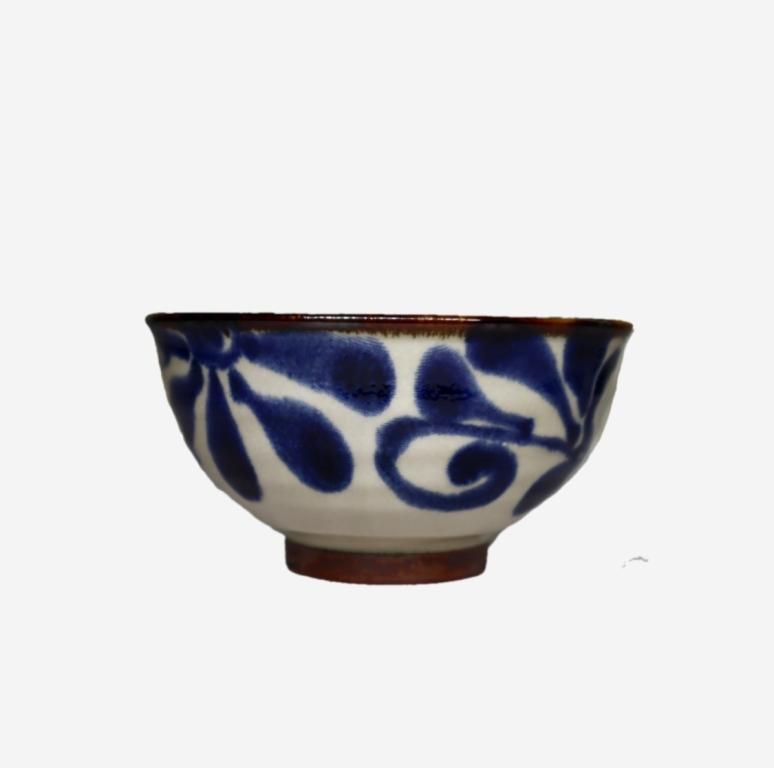 琉球るり唐草高ハマ丼(小) - 陶舗サノヤ「オンラインストア」