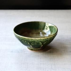 香月舎 飯碗 茶道具】 灰被 天目茶碗 （覆輪 銀塗仕上げ） *桶谷定一* 桐箱