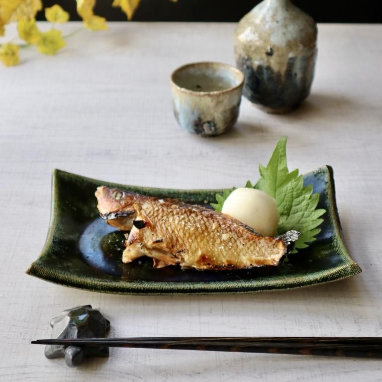 織部焼物皿 - 陶舗サノヤ「オンラインストア」