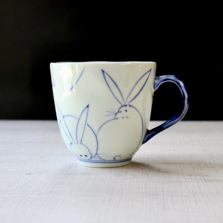 青峰　焼〆波うさぎ 青峰 焼〆波うさぎ 青峰 焼〆波うさぎ 都築青峰 アーカイブ