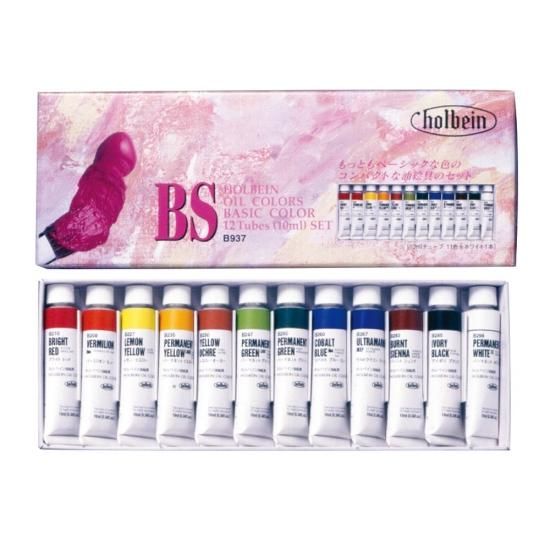 油絵具 BSセット 10ml 12色 - uematsu online shop 油絵具 BSセット 10ml 12色 - uematsu online shop