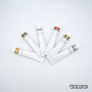 日本画練絵具 6号チューブ 白金の商品画像