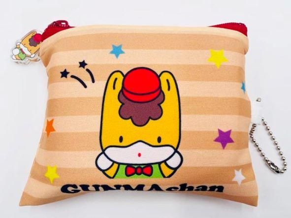 ぐんまちゃんボールチェーン付コインケース(赤帽子) - ぐんまー