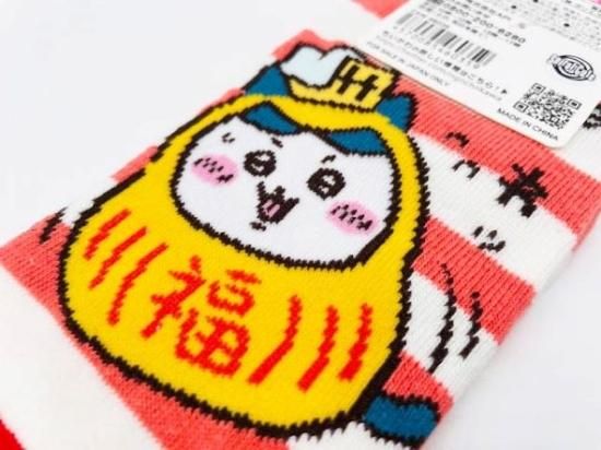 群馬限定ちいかわだるまキャラットソックス - ぐんまーと