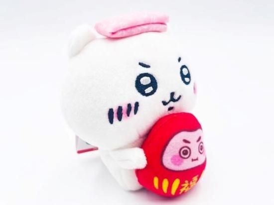 群馬限定ちいかわだるまぬいぐるみキーチェーン（ちいかわ