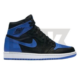 NIKE AIR JORDAN 1 RETRO HIGH OG 2017 ROYAL BLACK/ROYAL BLUE/WHITE
