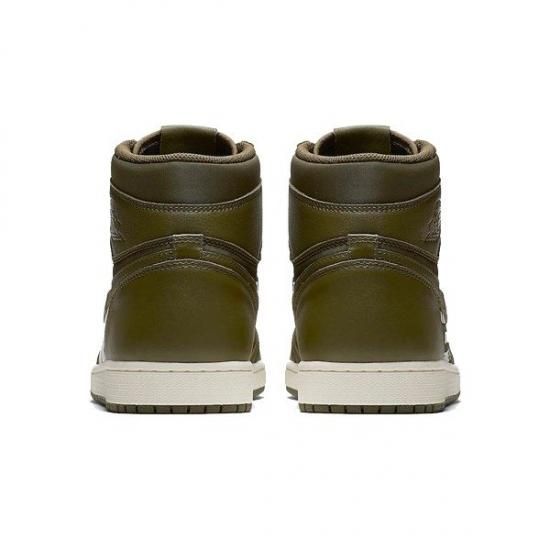 Air jordan 1 high og olive canvas cheap