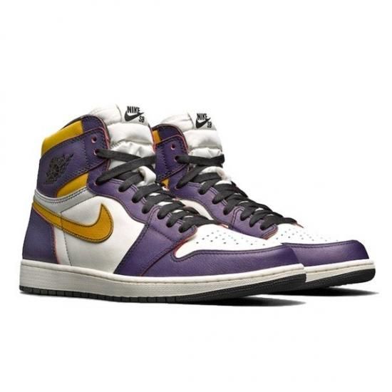 NIKE SB AIR JORDAN 1 HIGH OG DEFIANT LA TO CHICAGO COURT  PURPLE/BLACK-SAIL-UNIVERSITY GOLD, - SNEAKER SHOP LINK