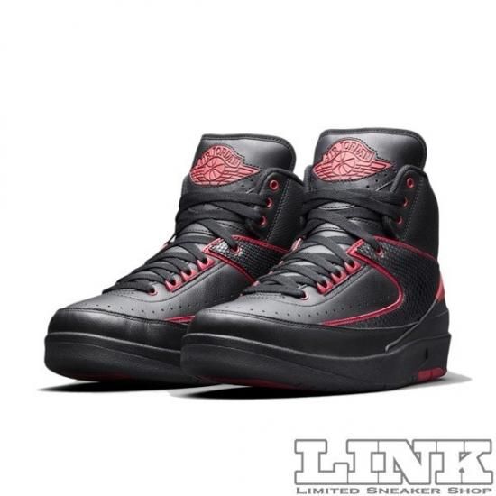 NIKE AIR JORDAN 2 RETRO BLACK/GYM RED-BLACK - SNEAKER SHOP LINK NIKE AIR JORDAN 2 RETRO BLACK/GYM RED-BLACK - SNEAKER SHOP LINK