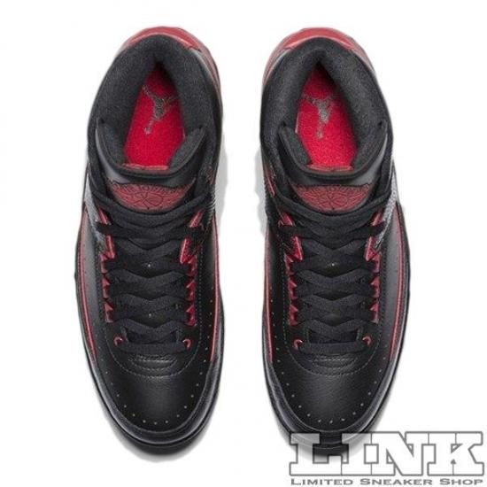 NIKE AIR JORDAN 2 RETRO BLACK/GYM RED-BLACK - SNEAKER SHOP LINK NIKE AIR JORDAN 2 RETRO BLACK/GYM RED-BLACK - SNEAKER SHOP LINK