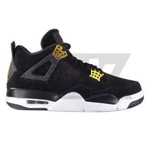 Air jordan 4 clearance black and gold