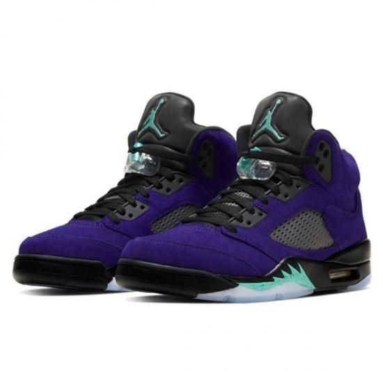 シューズ(女性用) NIKE AIR JORDAN 5 RETRO BLACK GRAPE NIKE AIR JORDAN 5 RETRO GRAPE ICE GRAPE ICE BLACK CLEAR NEW