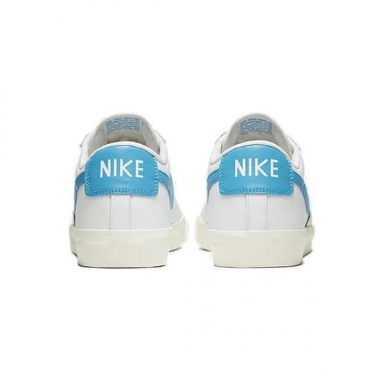 NIKE BLAZER LOW LEATHER WHITE LASER BLUE SAIL 藤原ヒロシ着用