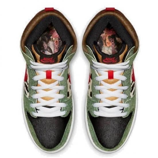 靴 NIKE SB Dunk High Pro QS Dog Walker 420 Nike SB Dunk High Pro QS 