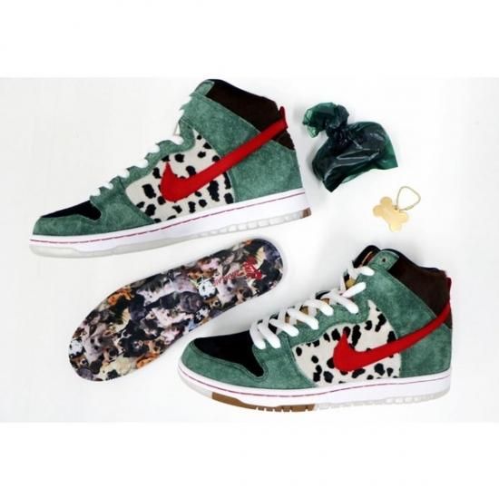 靴 NIKE SB Dunk High Pro QS Dog Walker 420 Nike Sb Dunk High Pro Sb 